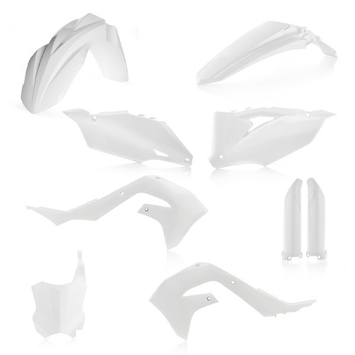 Acerbis 21+ Kawasaki KX250 KX250X/19-23 KX450 Full Plastic Kit - White - 2736290002 Photo - Primary