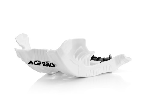 Acerbis 21-22 Fantic XE/XX125/ 06-23 Yamaha YZ125 Skid Plate - White/Black - 2780601035 Photo - Primary