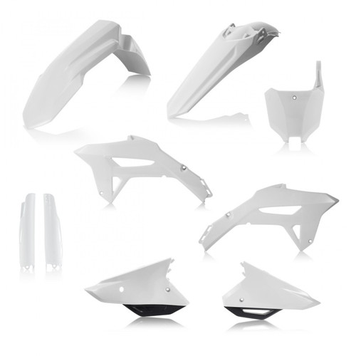 Acerbis 22+ Honda CRF250R/21-24 CRF450R Full Plastic Kit - White/Black - 2858921035 Photo - Primary