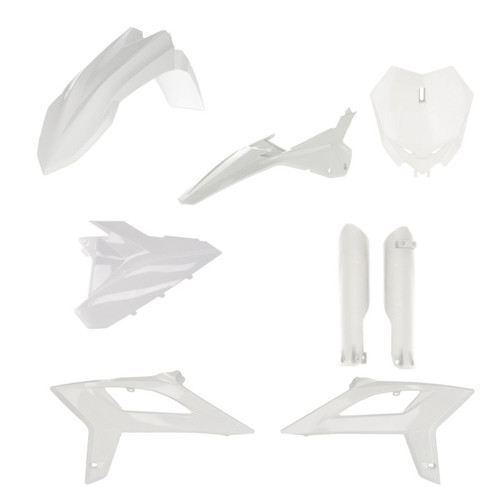 Acerbis 20-23 Beta RX300/450 Full Plastic Kit - White - 2936280002 Photo - Primary