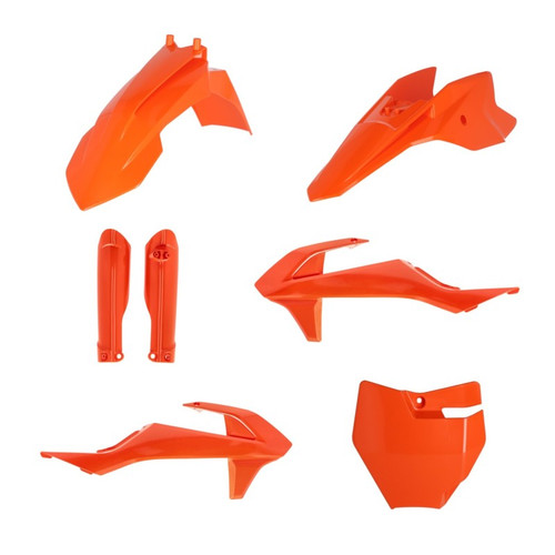 Acerbis 21-23 GasGas MC50/ MC-E5/ 16-23 KTM SX50/SX-E5/ SX-E3 Full Plastic Kit - 16 Orange - 2980585226 Photo - Primary