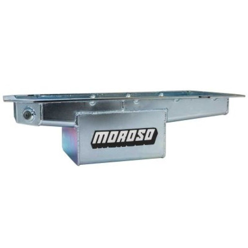 Moroso Mopar Late Model Hemi Gen 3 5.7L/6.1L/6.4L Center Sump 6.5in Deep Steel Oil Pan - 20733 User 1