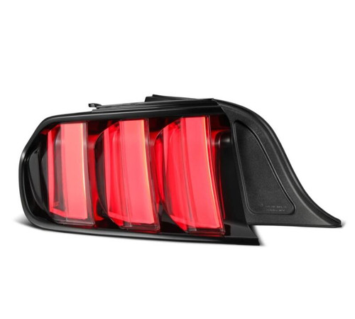 AlphaRex 15-23 Ford Mustang NOVA-Series Prismatic LED Tail Lights Black-Clear - 655020 User 3