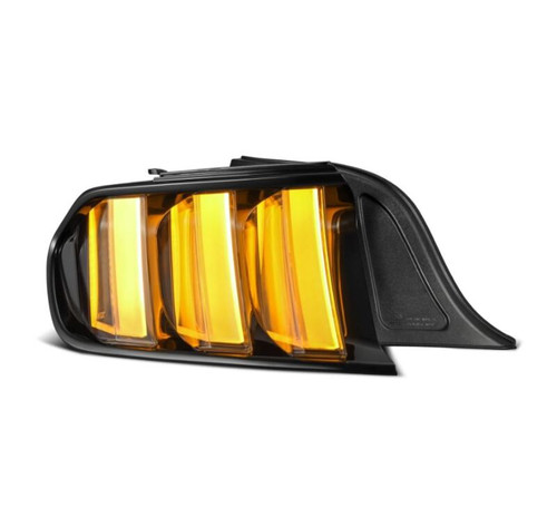 AlphaRex 15-23 Ford Mustang NOVA-Series Prismatic LED Tail Lights Black-Clear - 655020 User 4