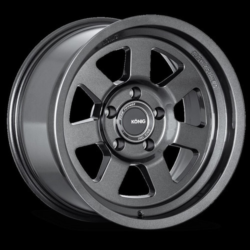 Konig HT2 17X9 5X127 ET-12 Gloss Anthracite - H2975127N126 User 1