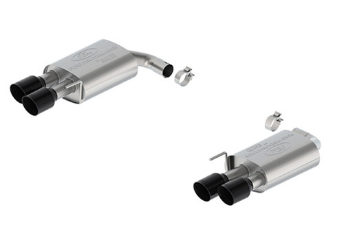 Ford Racing 2024 Mustang 2.3L Extreme Non-Active Axle-Back w/GT Valance - Black Tip - M-5230-M2EBV User 1