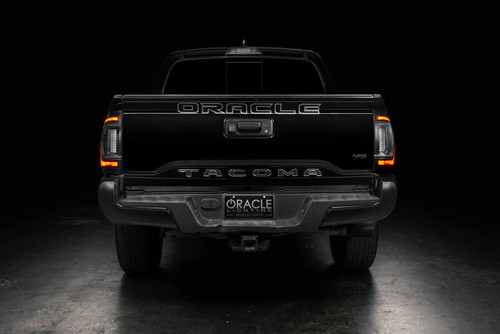 Oracle Lighting 16-23 Gen 3 Toyota Tacoma Black Series Flush Style LED Tail Lights SEE WARRANTY - 5911-504-T Photo - lifestyle view