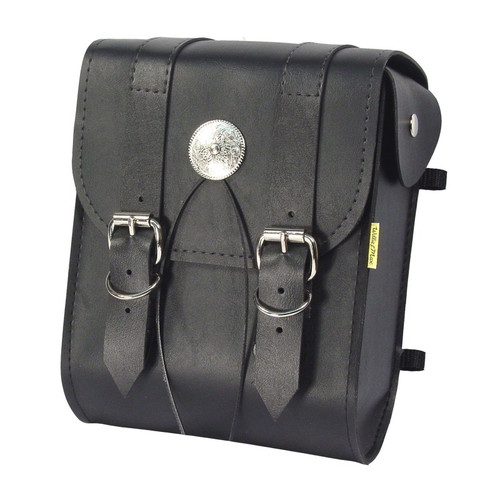 Willie & Max Universal Deluxe Sissy Bar Bag (8 in L x 10 in W x 4.5 in H) - Black - 58451-00 User 1