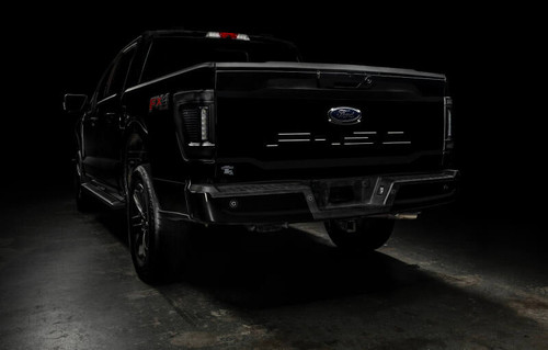 Oracle Lighting 21-24 Ford F-150 (Black Series) Flush Style LED Tail Lights - 5910-504-T Photo - Mounted