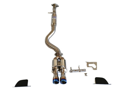 Invidia 22+ Toyota GR Corolla R400 Rolled Titanium Tip Cat-Back - HS22TGCGM2RTL User 1