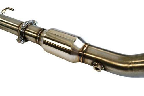 Invidia 2022+ Toyota GR Corolla Front Pipe w/ High Flow Cat - HS22TGCFPCEA3L User 1