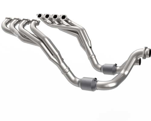 Kooks 20-22 Ford F250 7.3L V8 / Ford F350 7.3L V8 1-7/8in x 3in SS Headers w/ H.O. Green Catted Conn - 1400H440 Photo - Primary