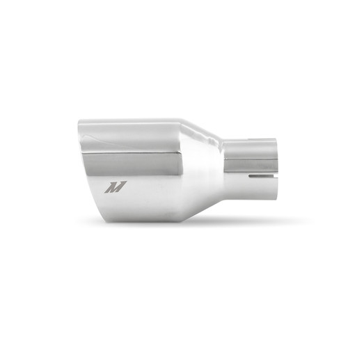 Mishimoto Clamp-on Double Wall Exhaust Tip 2.5 Inlet Slash Cut - polished - MMEXH-TIP-DW25P User 1