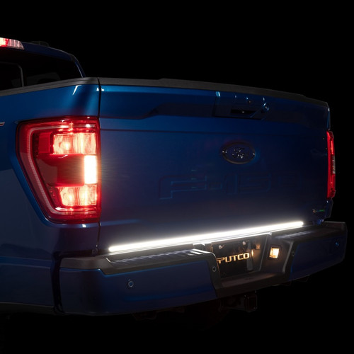 Putco 2024+ Ford F150 w/Factory LED Tail Light 60in Blade Tailgate Light Bar Plug-N-Play Connector - 9201960-37 Photo - lifestyle view