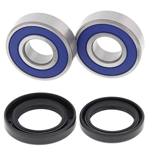 All Balls Racing 90-93 Kawasaki ZX1100C Ninja ZX11 Wheel Bearing Kit Front - 25-1253 Photo - Primary