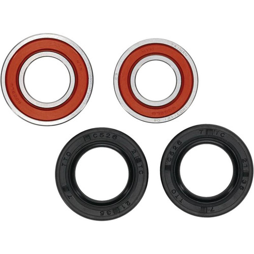 Pivot Works Honda Wheel Bearing Kit Premium Bearings - 25-1050-P Photo - Primary