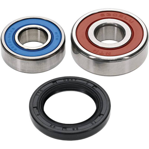 Pivot Works Honda Wheel Bearing Kit Premium Bearings - 25-1207-P Photo - Primary