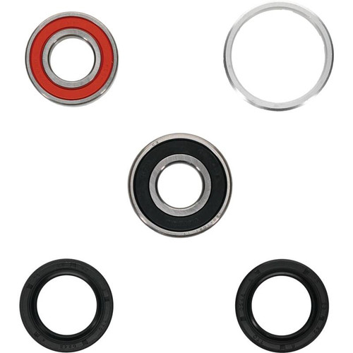 Pivot Works Honda Wheel Bearing Kit Premium Bearings - 25-1241-P Photo - Primary