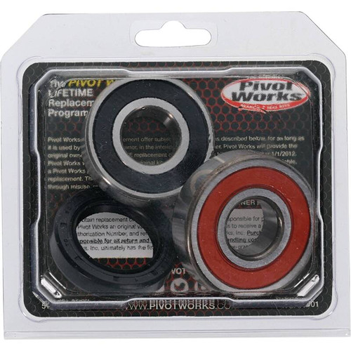 Pivot Works Honda Wheel Bearing Kit Premium Bearings - 25-1261-P Photo - Primary