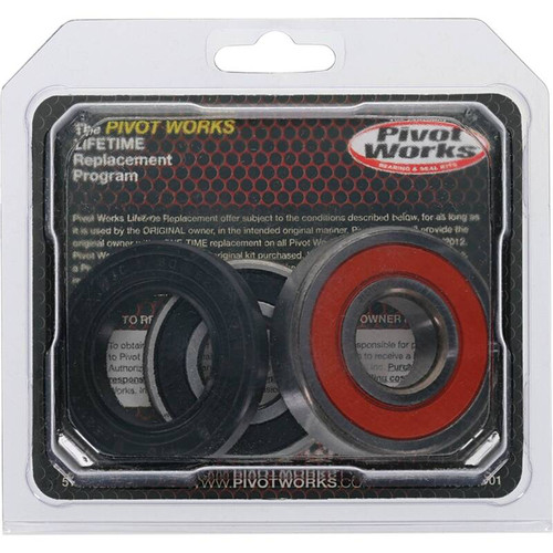 Pivot Works Honda Wheel Bearing Kit Premium Bearings - 25-1265-P Photo - Primary