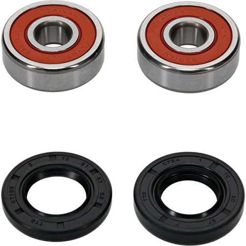 Pivot Works Yamaha Wheel Bearing Kit Premium Bearings - 25-1296-P Photo - Primary