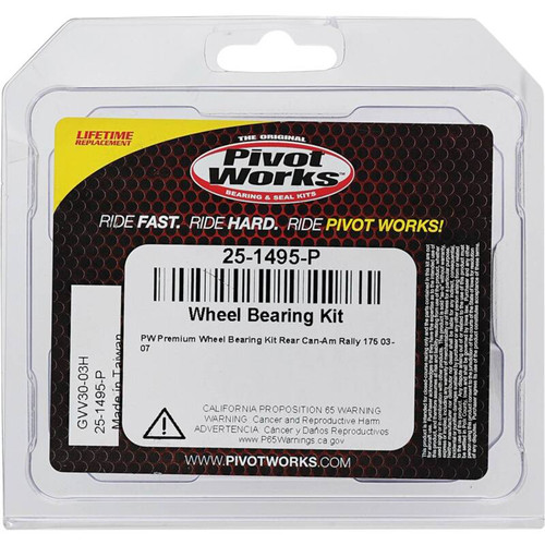 Pivot Works Can-Am Wheel Bearing Kit Premium Bearings - 25-1495-P Photo - Primary