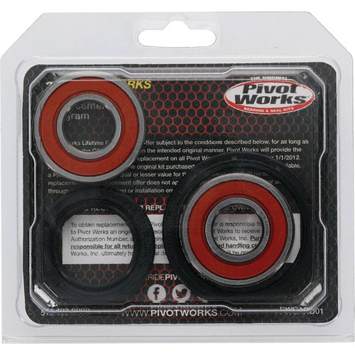 Pivot Works Honda Wheel Bearing Kit Premium Bearings - 25-1604-P Photo - Primary