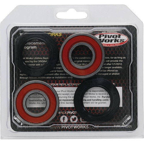 Pivot Works Yamaha Wheel Bearing Kit Premium Bearings - 25-1659-P Photo - Primary
