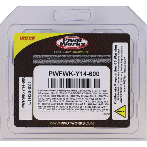 Pivot Works 2005 Arctic Cat 250 4x4 PW Front Wheel Bearing Kit - PWFWK-Y14-600 Photo - Primary