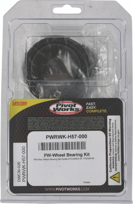 Pivot Works 1984 Honda ATC200ES PW Rear Wheel Bearing Kit - PWRWK-H57-000 Photo - Primary