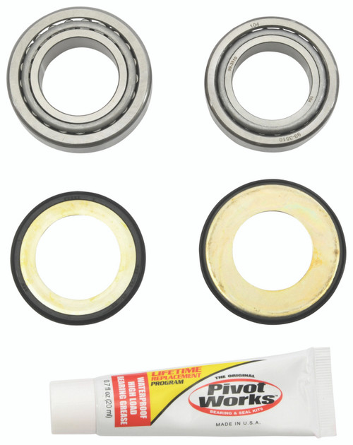 Pivot Works 95-97 Honda CR125R PW Steering Stem Bearing Kit - PWSSK-H03-021 Photo - Primary