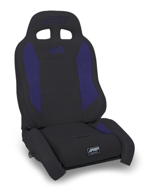PRP EnduroCrawl Reclining Suspension Seat - Black/Purple Vinyl - Driver - A9001044-201-M Photo - Primary