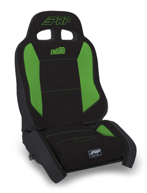 PRP EnduroCrawl Reclining Suspension Seat - Black/Green Tweed - Driver - A9001044-50-W Photo - Primary