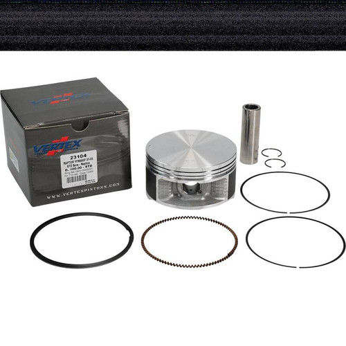 Vertex Piston 02-08 Yamaha YFM 660 F Grizzly 4x4 660cc Cast Replica Piston Kit - 23104 Photo - Primary