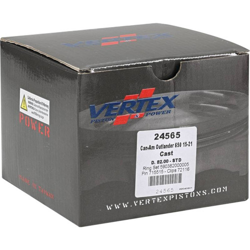 Vertex Piston 04-05 Can-Am Outlander 330 2x4 330cc Cast Replica Piston Kit - 24565 Photo - Primary