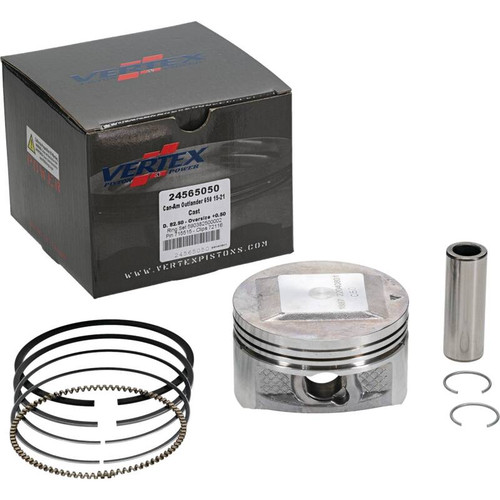 Vertex Piston 04-05 Can-Am Outlander 330 2x4 330cc +0.50mm Oversized Cast Replica Piston Kit - 24565050 Photo - Primary