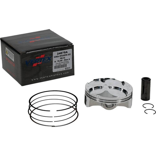 Vertex Piston 22-24 Honda CRF 250 R 250cc Forged High Compression Piston Kit 14.4:1 Comp. - 24579A Photo - Primary