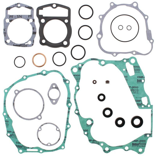 Vertex Gaskets 02-11 Honda CTX200 Complete Gasket Kit w/ Oil Seals - 811228 Photo - Primary