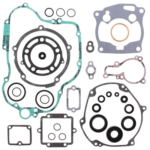 Vertex Gaskets 92-93 Kawasaki KX125 Complete Gasket Kit w/ Oil Seals - 811424 Photo - Primary