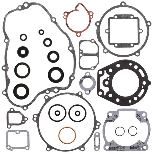 Vertex Gaskets 97-05 Kawasaki KDX220 Complete Gasket Kit w/ Oil Seals - 811445 Photo - Primary