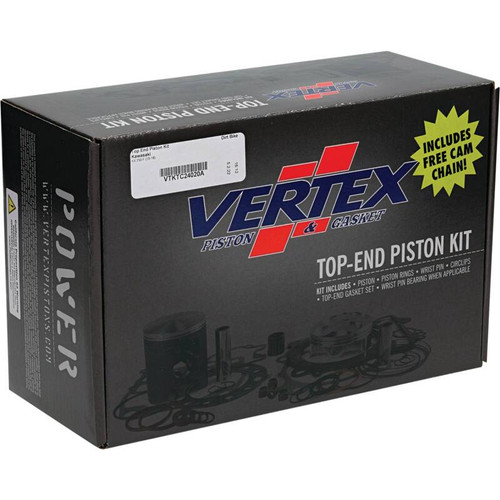 Vertex Piston 15-16 Kawasaki KX 250 F 250cc Forged Replica Top-End Piston Kit 13.8:1 Comp. - VTKTC24020A Photo - Primary