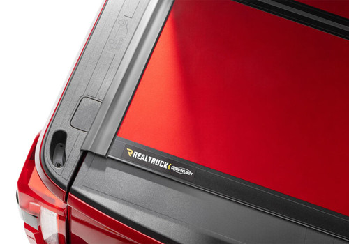 UnderCover 17-20 Ford Super Duty 80.4in Fusion Bed Cover - Magma Red - AR22021L-E2 Photo - Mounted