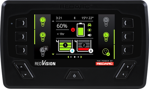 REDARC Remote Control Unit - 4.3In Display TVMS Packed - DISP4300-RC Photo - Primary