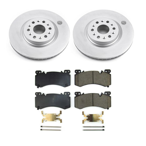 Power Stop 2022 Cadillac XT6 Front Z17 Coated Brake Kit - CRK9076 Photo - Primary