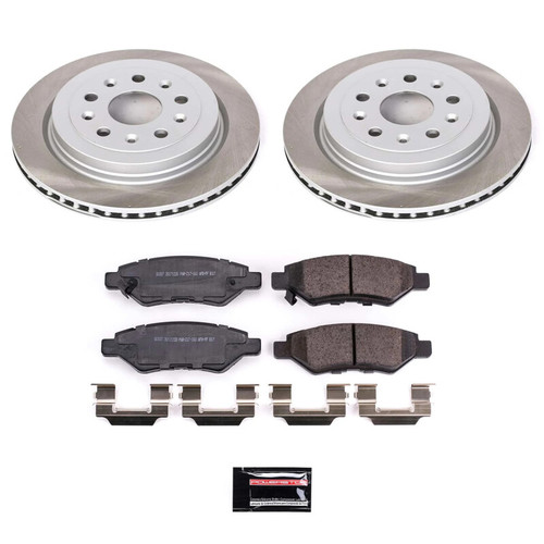 Power Stop 10-15 Chevrolet Camaro Rear Semi-Coated Rotor Kit - SC3072 Photo - Primary