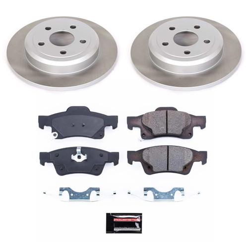 Power Stop 11-20 Jeep Grand Cherokee Rear Semi-Coated Rotor Kit - SC5950 Photo - Primary