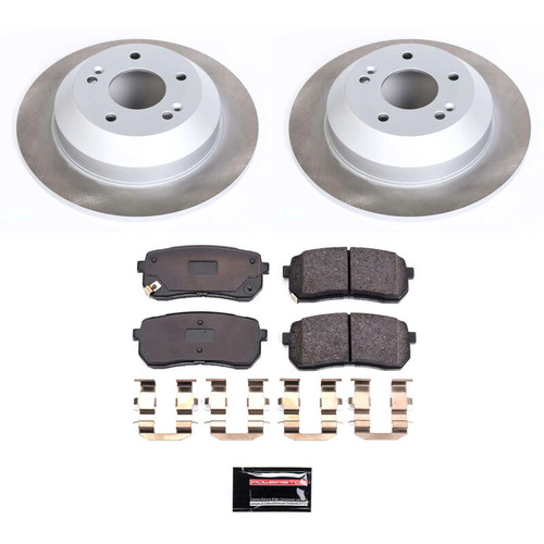 Power Stop 15-21 Kia Sedona Rear Semi-Coated Rotor Kit - SC7213 Photo - Primary