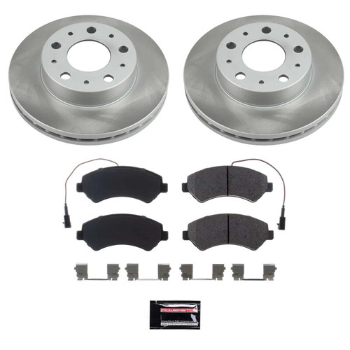 Power Stop 14-21 Ram ProMaster 3500 Front Semi-Coated Rotor Kit - SC7306 Photo - Primary