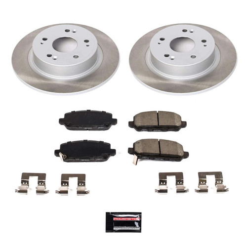Power Stop 16-22 Honda HR-V Rear Semi-Coated Rotor Kit - SC7340 Photo - Primary