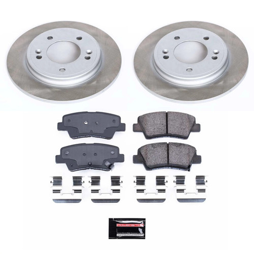 Power Stop 20-22 Kia Forte Rear Semi-Coated Rotor Kit - SC8331 Photo - Primary Power Stop 20-22 Kia Forte Rear Semi-Coated Rotor Kit - SC8331 Photo - Primary